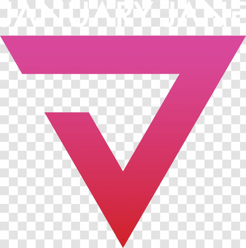 Logo Product Design Line Triangle - Purple - Jnuary Transparent PNG