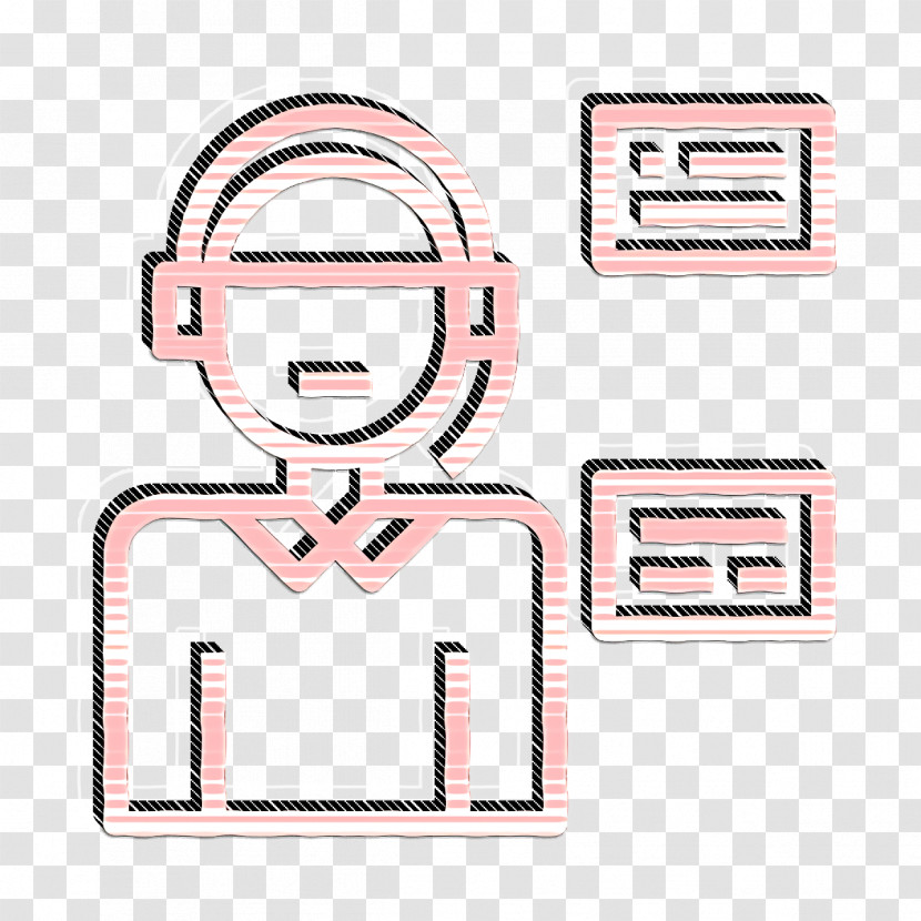 Logistic Icon Operator Icon Support Icon Transparent PNG