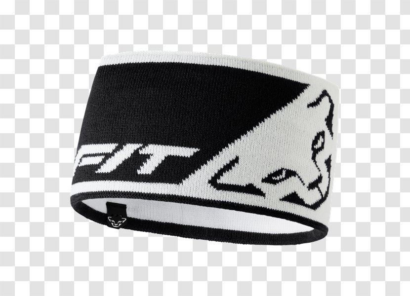Dynafit Leopard Logo Headband One Size Dryarn 58 Cm Way MIA FIGURA HEADBAND (White) - Black - German Helmet Liner Transparent PNG
