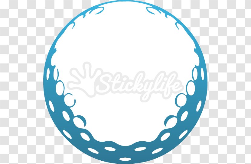 Golf Balls Clubs Tees - Line Art Transparent PNG