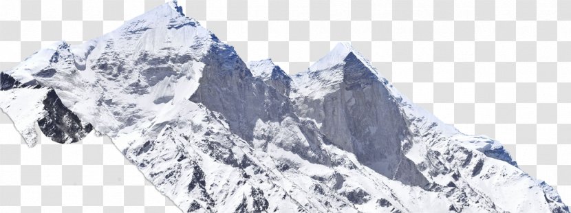 Gangotri Glacier Massif PicsArt Photo Studio Nunatak - Elevation - Geological Phenomenon Transparent PNG