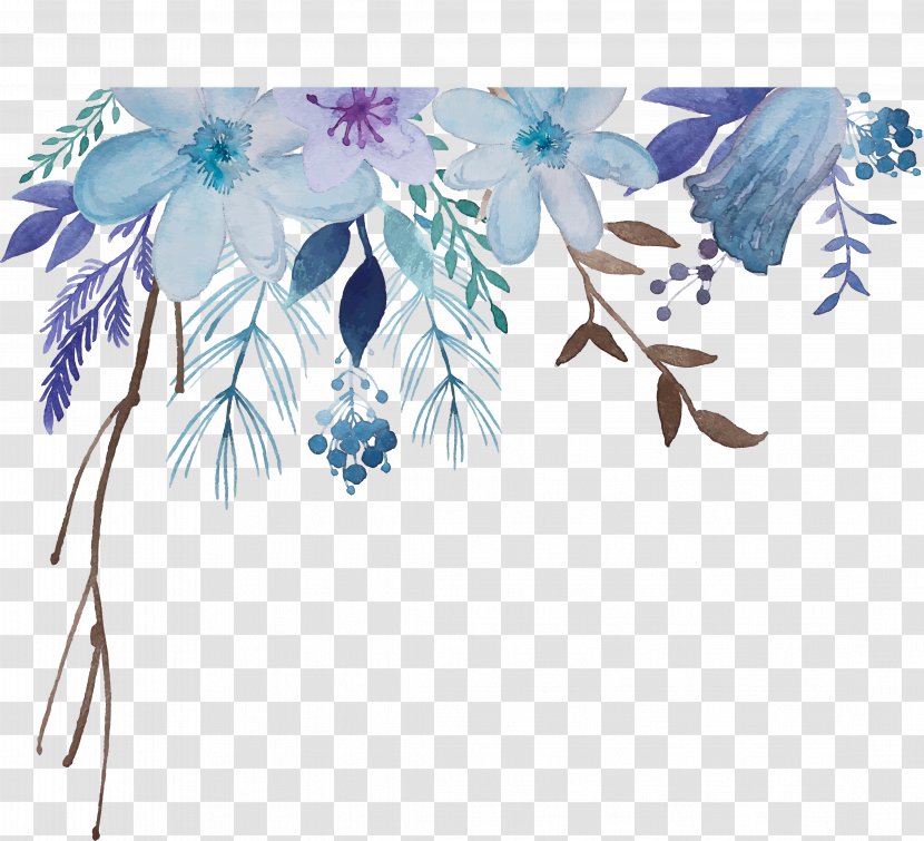 Watercolor Painting Flower - Royalty Free - Flowers Transparent PNG