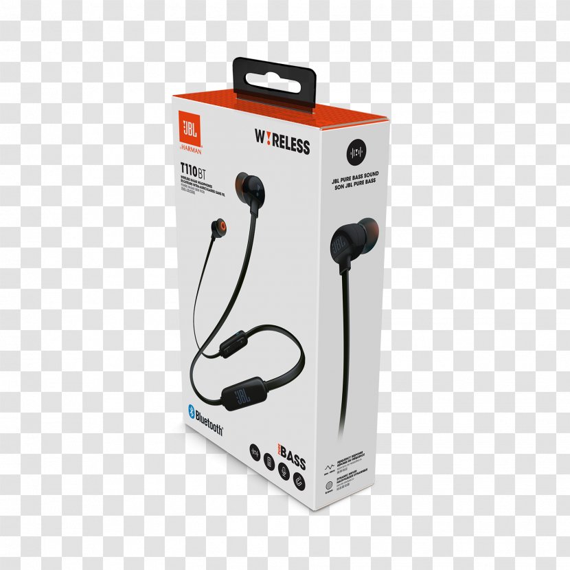 JBL T110 Headphones Mobile Phones Microphone - Electronic Device Transparent PNG