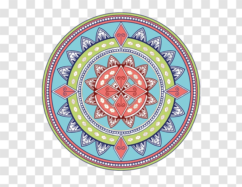 Mandala Image Presentation Drawing Coloring Book - Bat Tattoo Transparent PNG