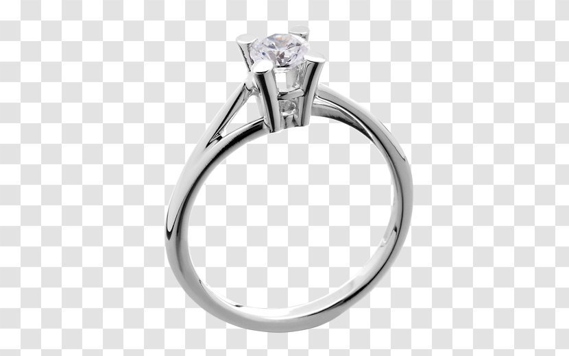 Silver Wedding Ring Body Jewellery - Jewelry - 23 Transparent PNG