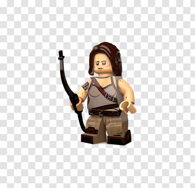 Lego Minifigures Lara Croft Figurine - Tomb Raider Transparent PNG