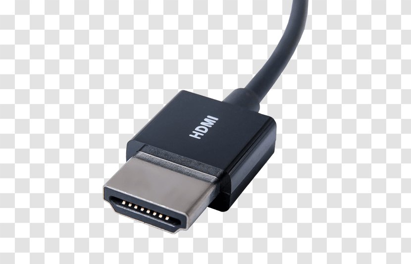 HDMI Adapter VGA Connector Video Electronics - Hardware - Vga Cable Transparent PNG
