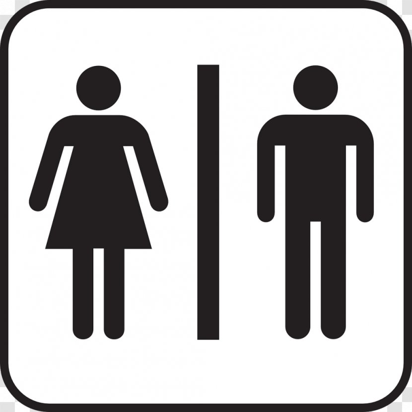 Unisex Public Toilet Bathroom - Logo Transparent PNG