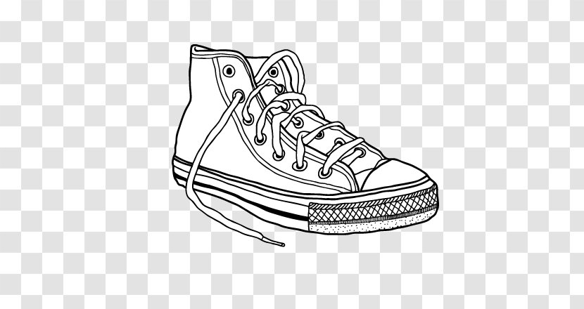 Sneakers Drawing Shoe Illustration Clip Art - Walking - Nike Transparent PNG