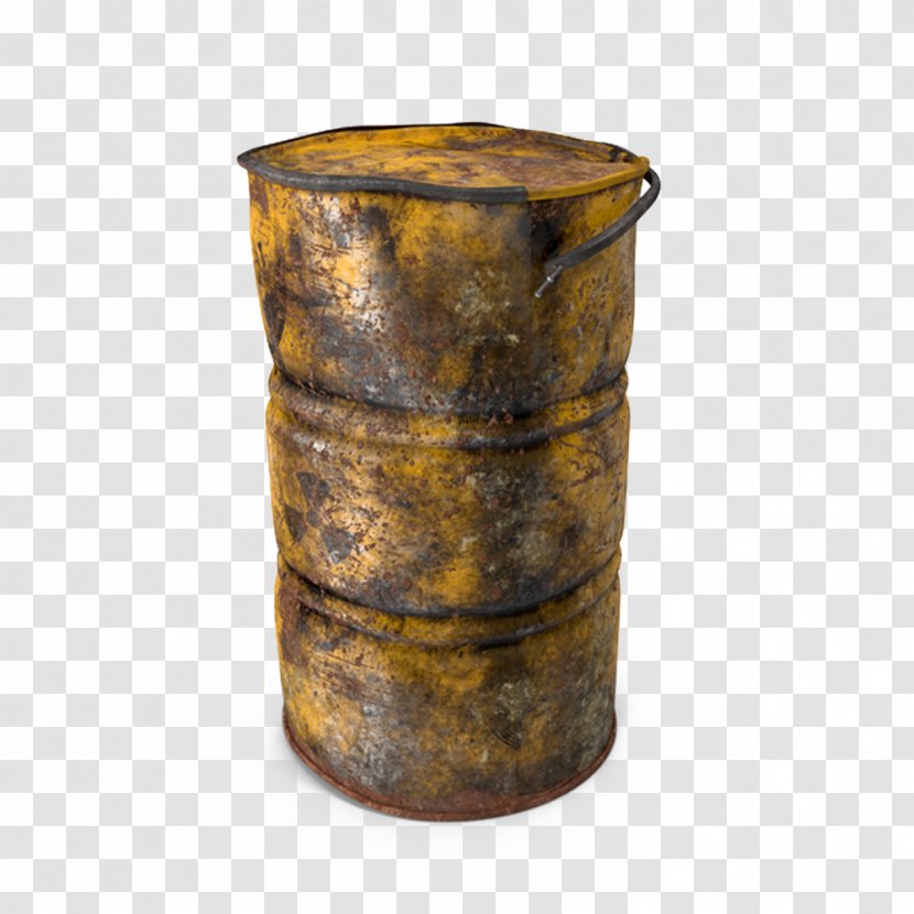 2048 Black Drum Barrel Petroleum - Watercolor - Rusty Oil Drums Transparent PNG