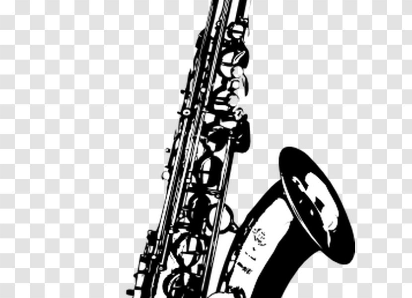 Baritone Saxophone Vector Graphics Illustration Alto - Reed Instrument - Cc0 Transparent PNG
