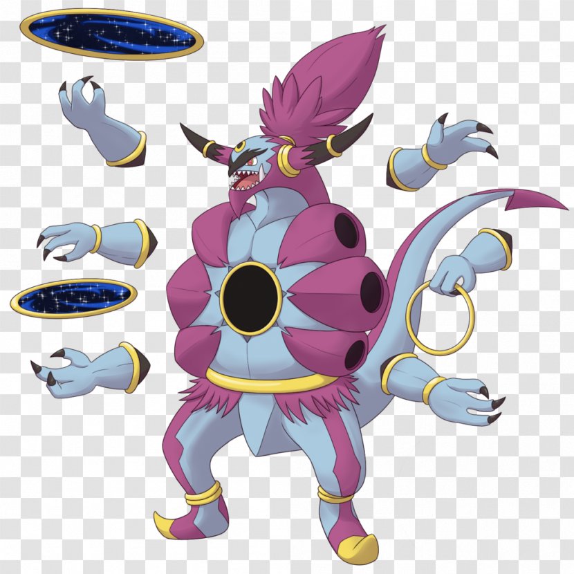 Pokémon X And Y Sun Moon Omega Ruby Alpha Sapphire Hoopa - Recreation - Fictional Character Transparent PNG