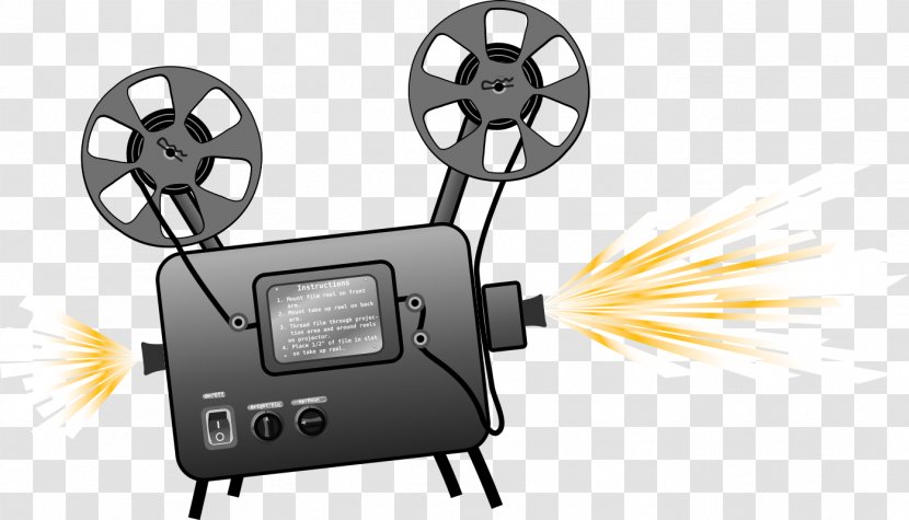 Movie Projector Film Clip Art - Video - Cliparts Transparent PNG