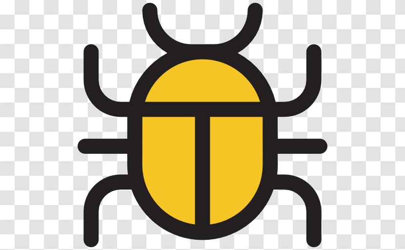 Security Bug Software Computer - Yellow Transparent PNG