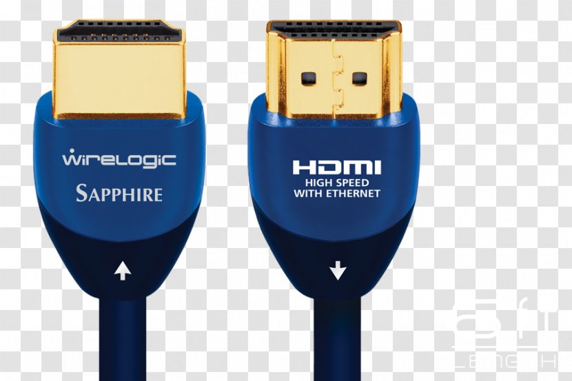 Electrical Cable Blu-ray Disc HDMI High-definition Television Sapphire Technology - Geometric Wire Transparent PNG