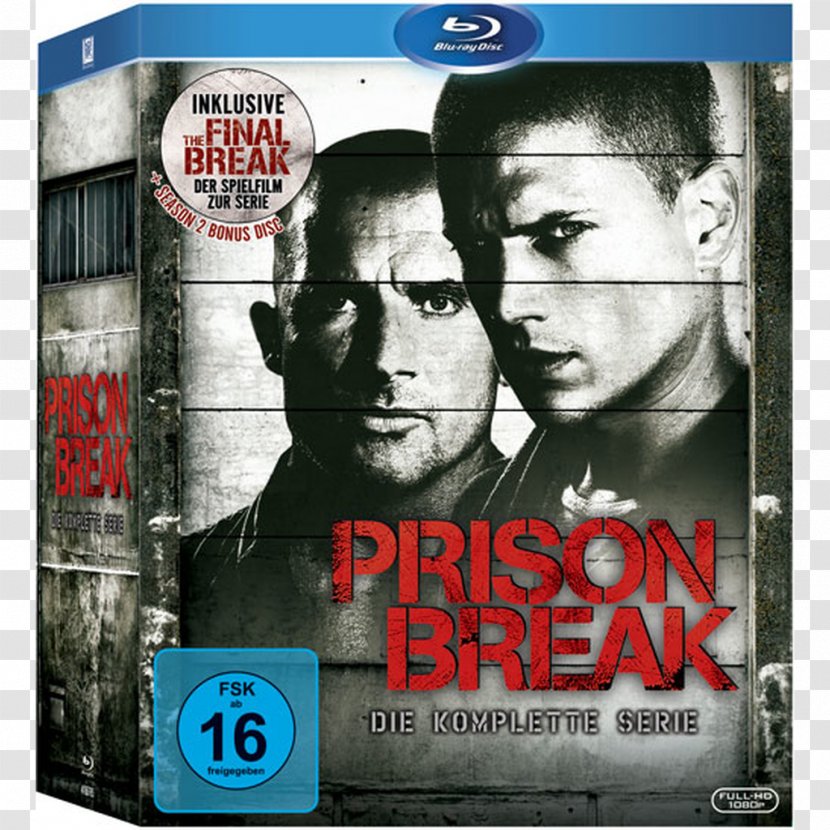 Blu-ray Disc Michael Scofield Prison Break Season 5 Fernsehserie DVD - Advertising - Dvd Transparent PNG