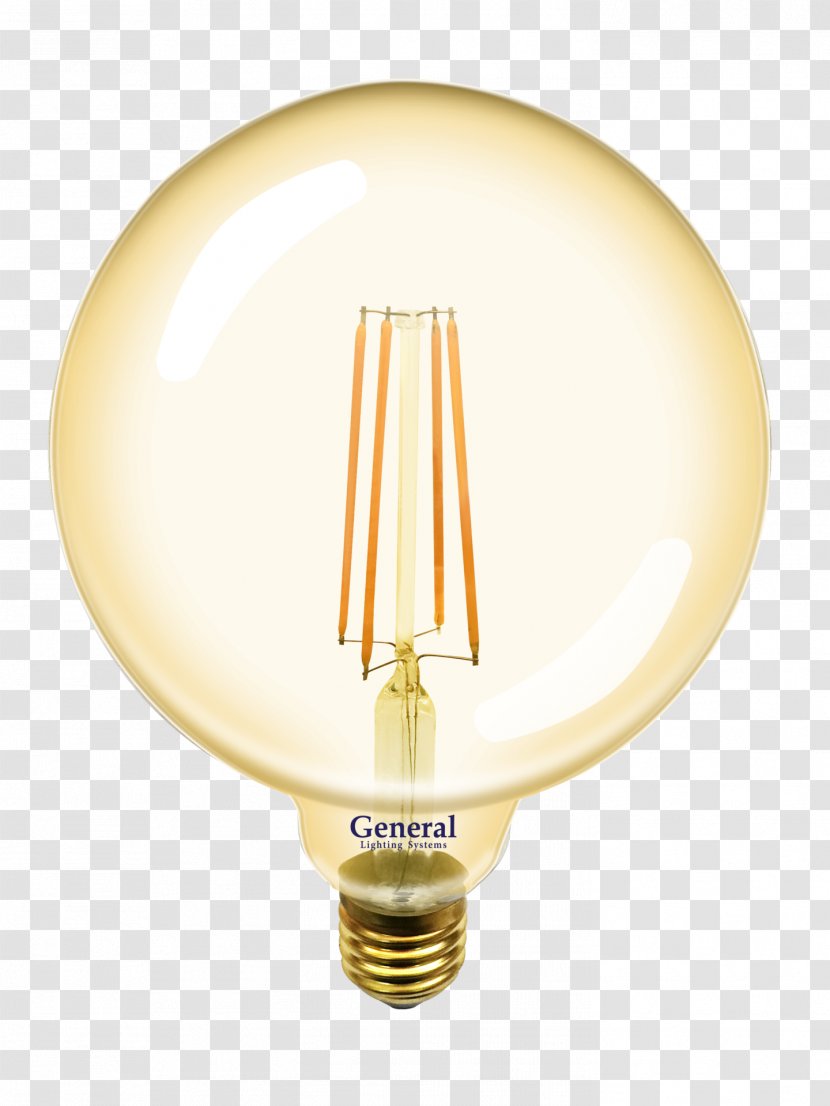 LED Lamp Edison Screw Light-emitting Diode Lighting Transparent PNG