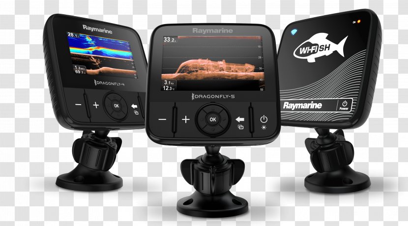 Display Device GPS Navigation Systems Raymarine Dragonfly PRO Plc Chirp - Chartplotter - Fishing Transparent PNG