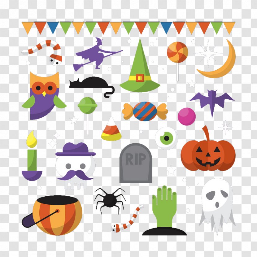 Creative Halloween - Clip Art - Illustration Transparent PNG