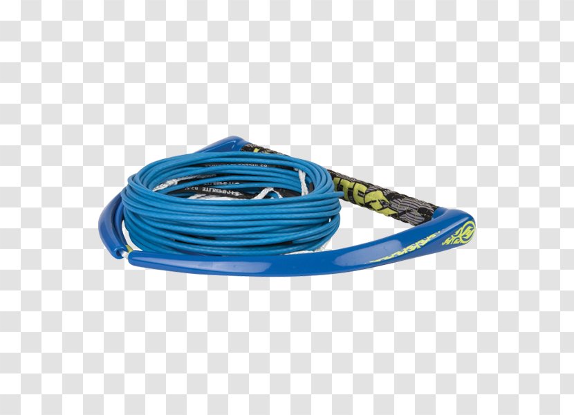 Hyperlite Wake Mfg. Wakeboarding Rope Washington Blue - Wire Transparent PNG
