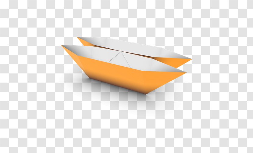 Origami Paper Catamaran Boat - Float Transparent PNG