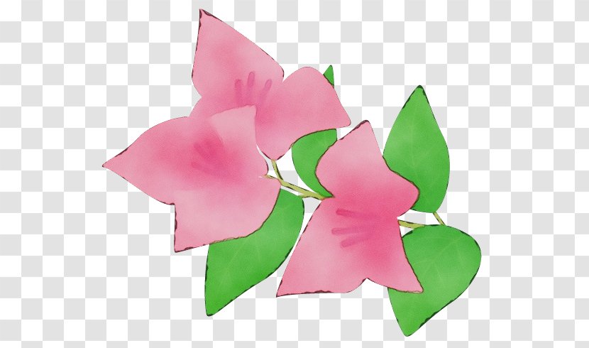 Pink Petal Flower Plant Wheel - Flowering Paper Transparent PNG