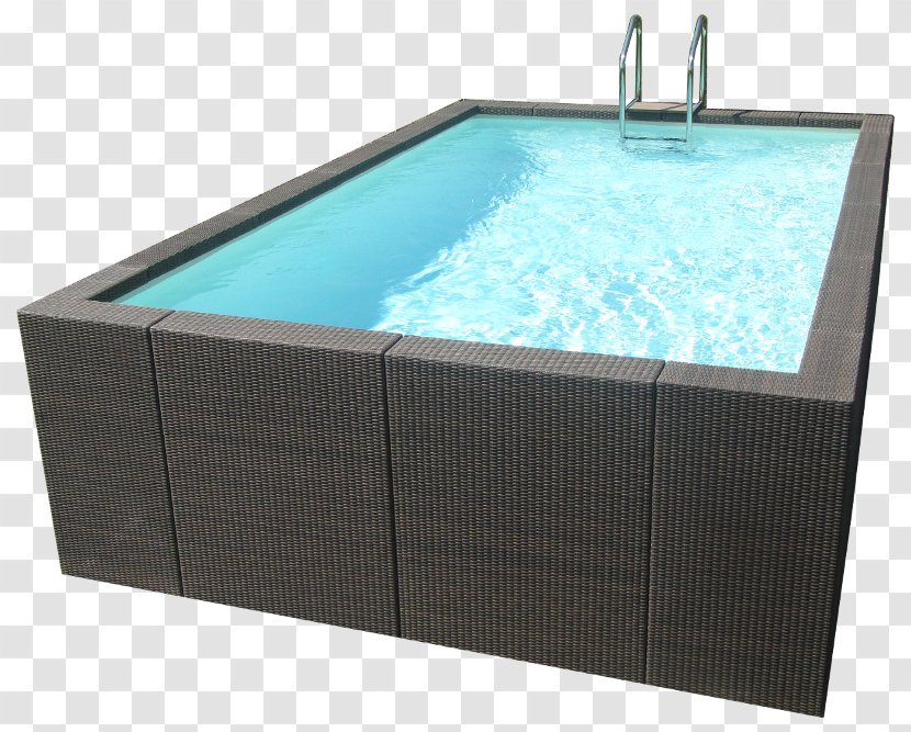 Swimming Pool Natatorium Hot Tub Rectangle Rattan - Industrial Design - PATAS Transparent PNG