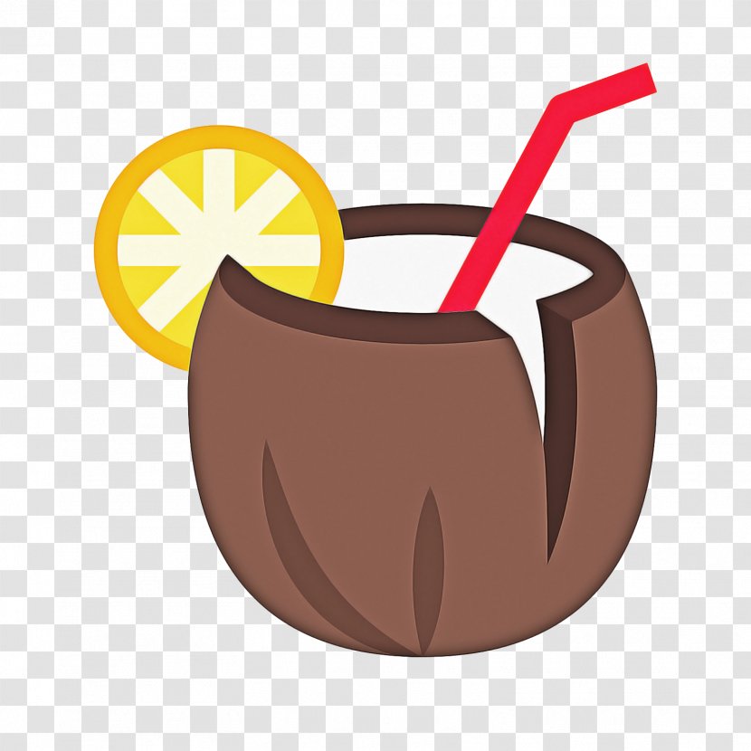 Coconut Cartoon - Mai Tai - Juice Transparent PNG