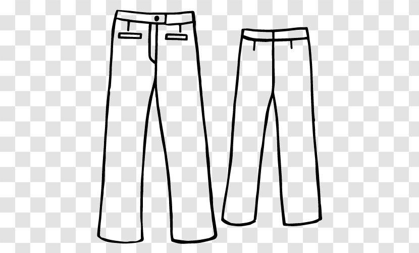 Fashion Pants Shorts Pattern - White - Design Transparent PNG