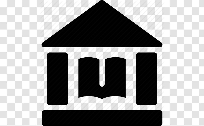 Building Library Clip Art - Logo - School Icon Transparent PNG