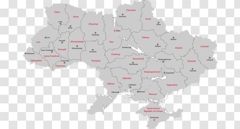 State Border Of Ukraine Map Royalty-free - Stock Photography Transparent PNG