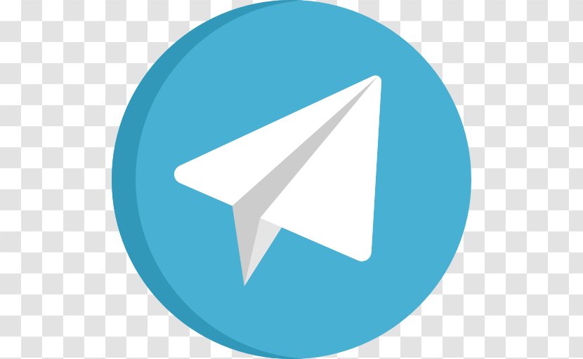 Telegram Logo - Blue Transparent PNG