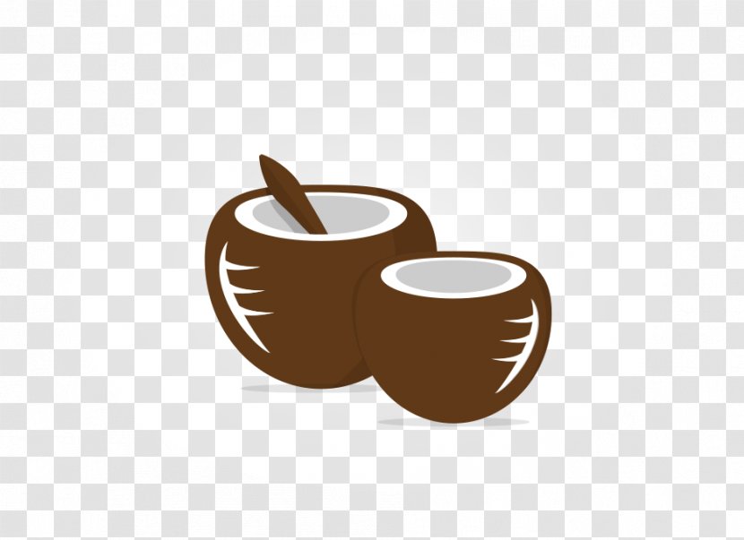 Coffee Cup Mug Caffeine - Coconut Juice Transparent PNG