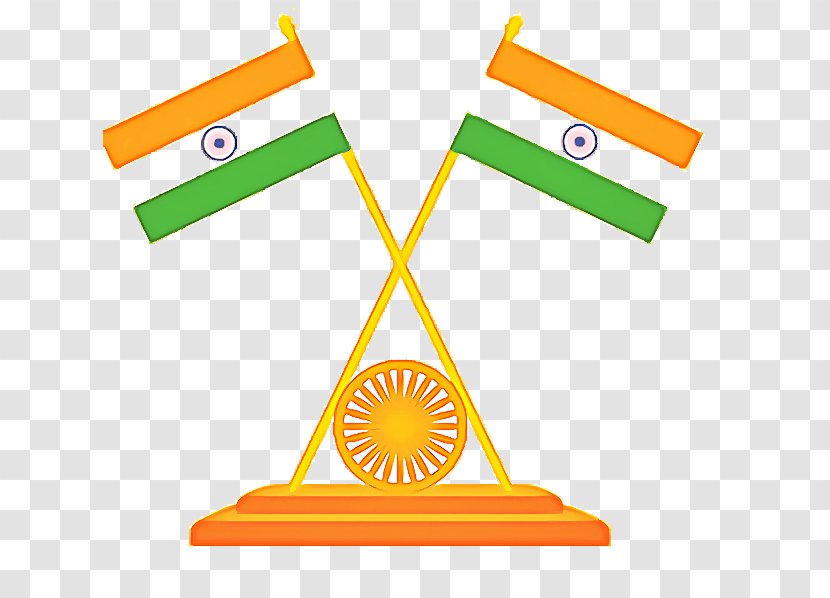 India Independence Day National - Republic - Sign Triangle Transparent PNG