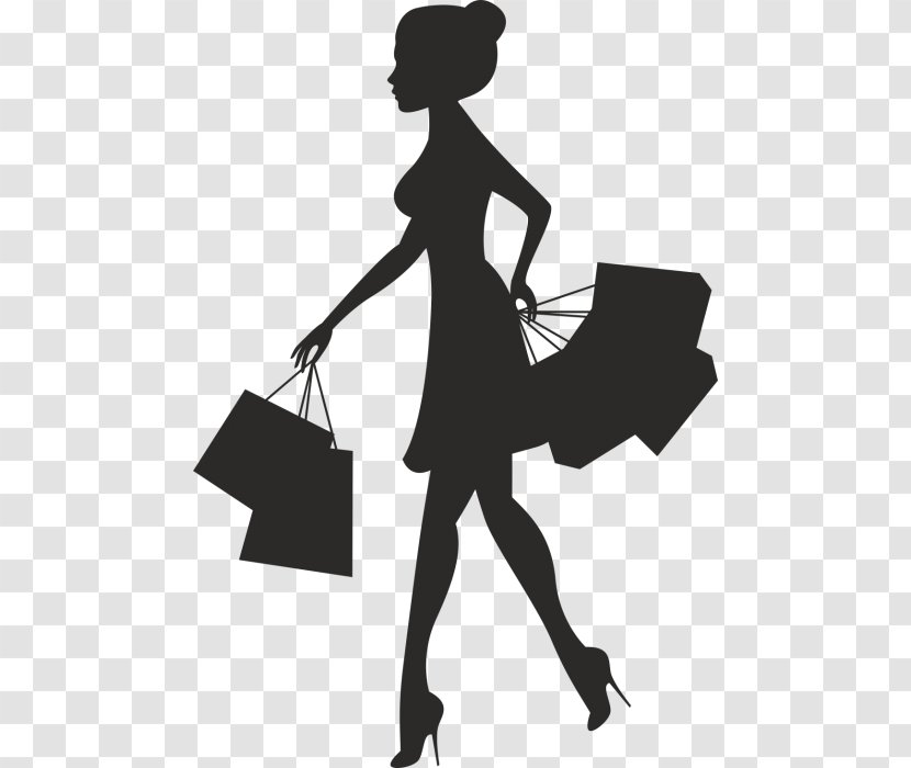 Shopping Centre Handbag Boutique Online - Silhouette - Chanel Transparent PNG