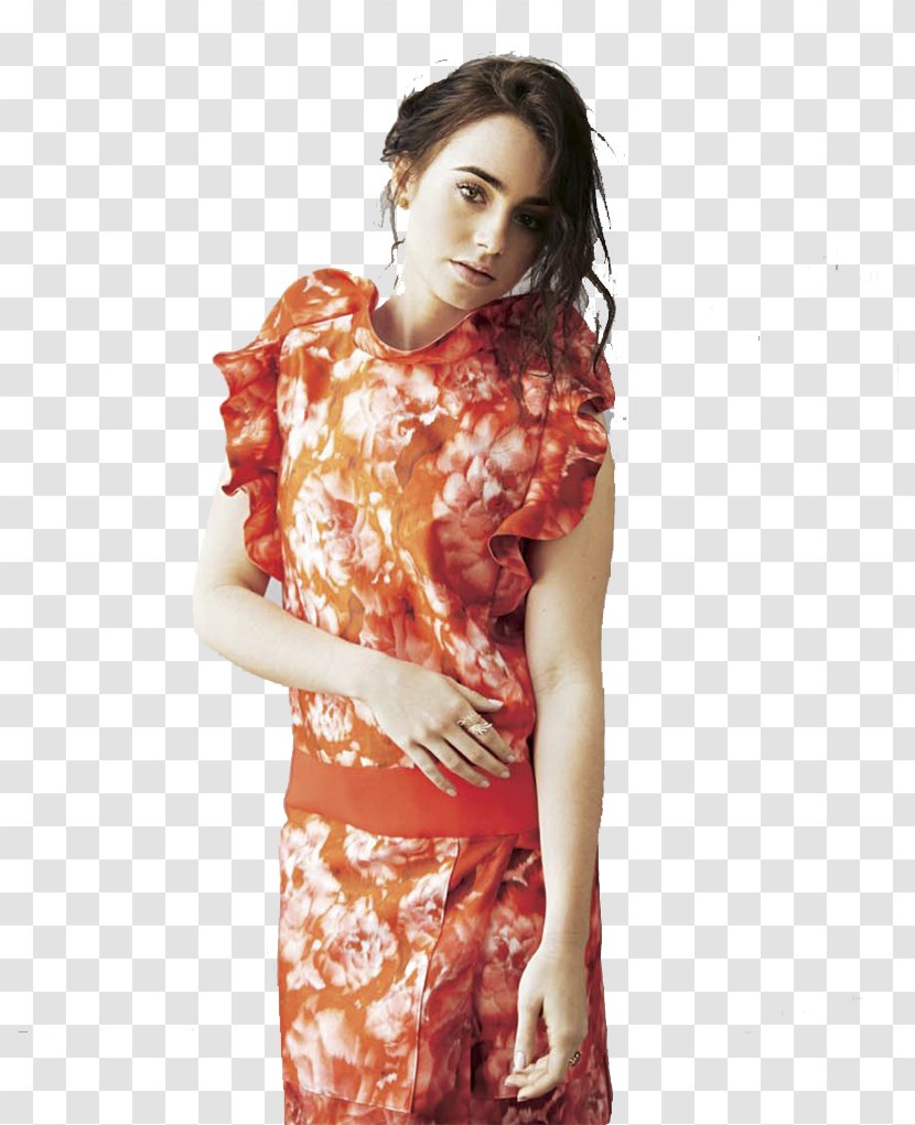 Lily Collins Here Comes The Grump Queen Female Actor - Mortal Instruments City Of Bones Transparent PNG