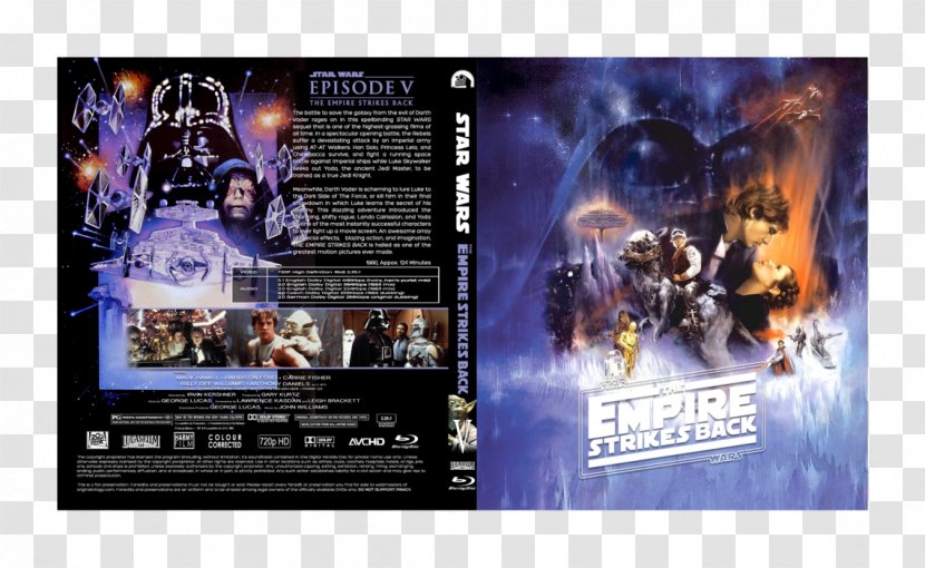 Blu-ray Disc Star Wars Harmy's Despecialized Edition Cover Art - Action Film - Ray Transparent PNG