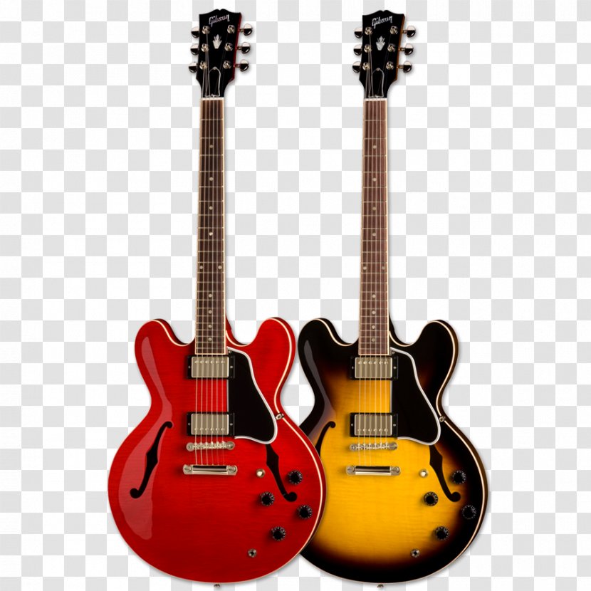 Gibson ES-335 ES Series Les Paul Custom ES-339 - Es339 Transparent PNG