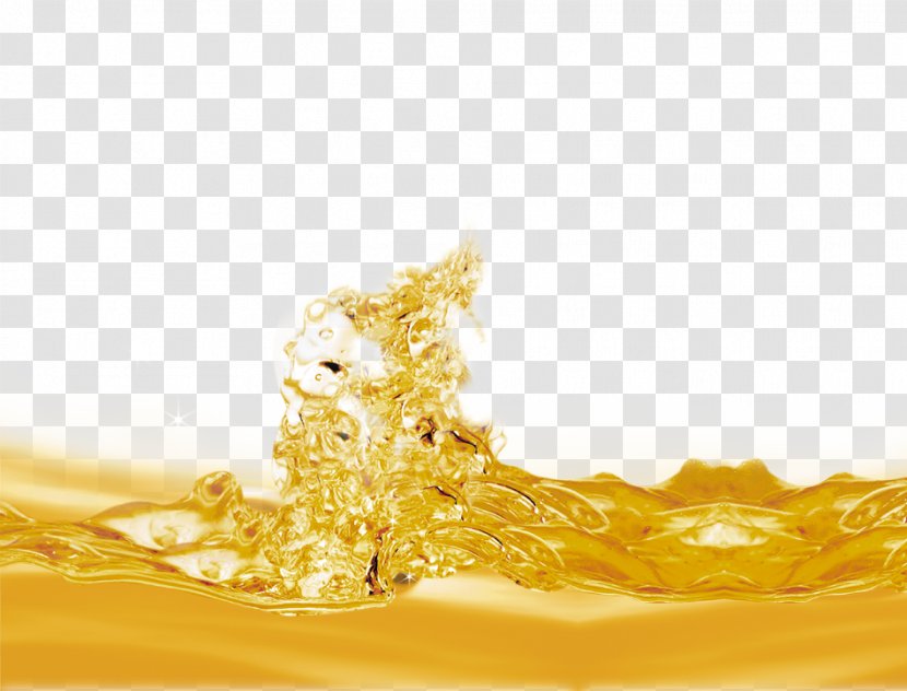 Gold Download Icon - Resource - Golden Water Transparent PNG