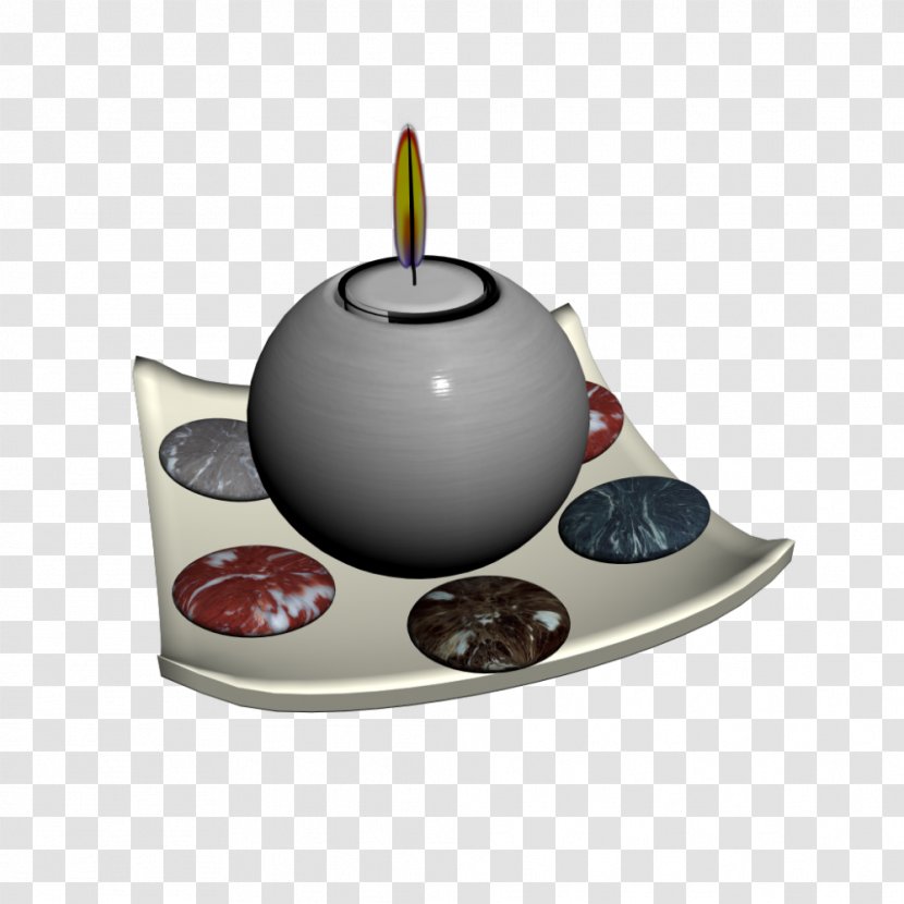 Tableware Food Kettle - Dishware - Candle Transparent PNG