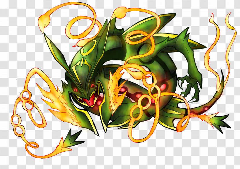 Rayquaza Fan Art DeviantArt - Fictional Character - Pixel Pokemon Transparent PNG