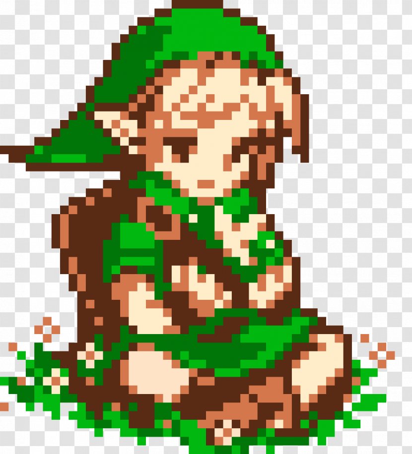 Link The Legend Of Zelda: Ocarina Time Breath Wild Video Games Pixel Art - Artist - Zelda Transparent PNG