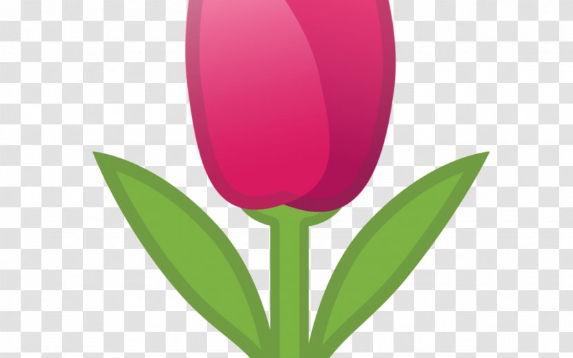 Emoji Tulip Flower Sticker - Flowering Plant - Tulips Memorial Day Transparent Transparent PNG
