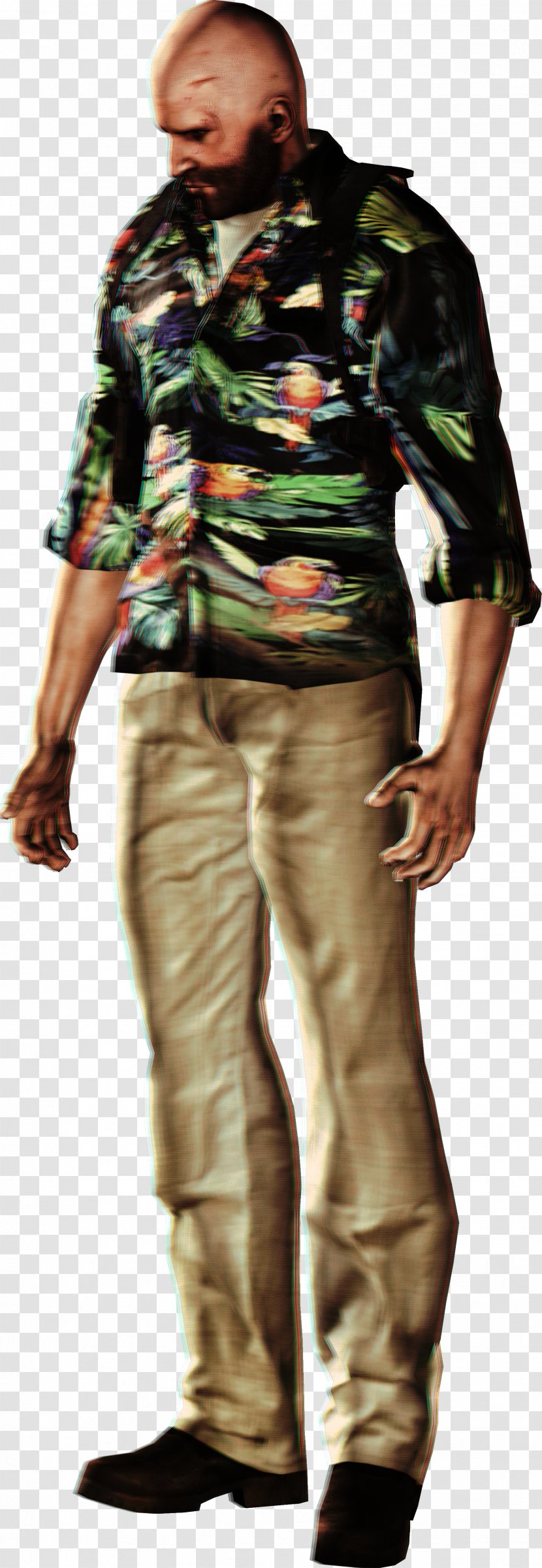 Max Payne 3 T-shirt Bullet Time - Standing Transparent PNG