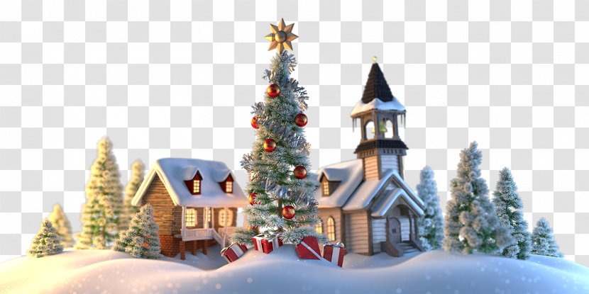 Christmas Tree Ornament Spruce Fir Pine - Winter Transparent PNG