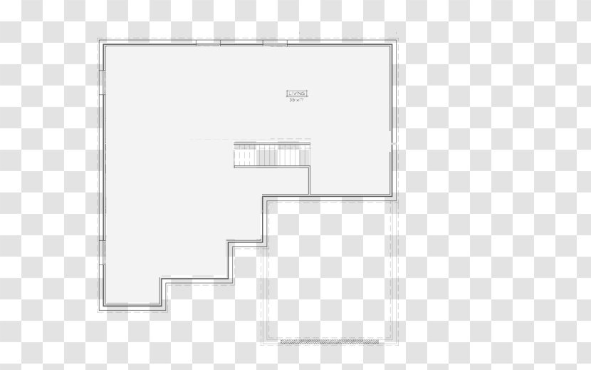 House Floor Plan Line - Text Transparent PNG