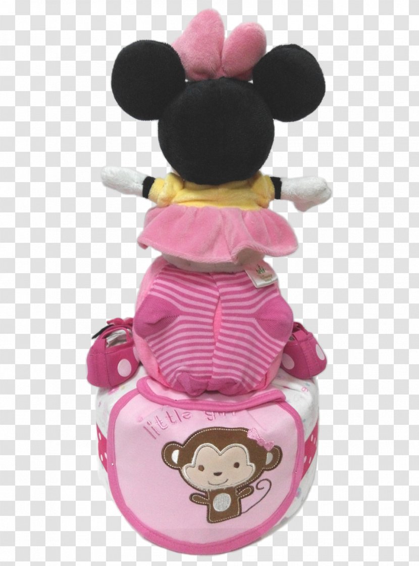 Diaper Cake Minnie Mouse Infant - Stuffed Toy - MINIE MOUSE Transparent PNG