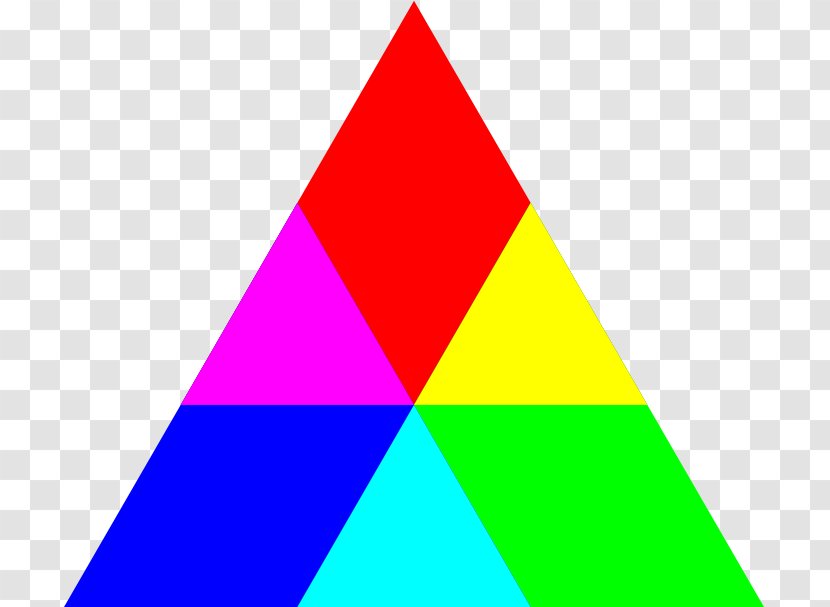 Penrose Triangle RGB Color Model Clip Art - Magenta - Hut Transparent PNG