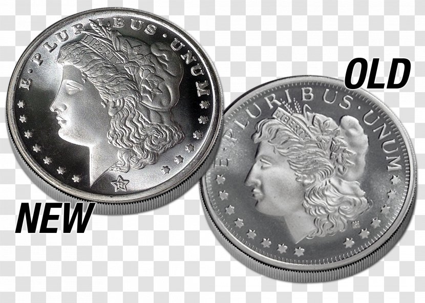 Dime Obverse And Reverse Morgan Dollar Silver Bald Eagle - Good Newspaper Design Transparent PNG