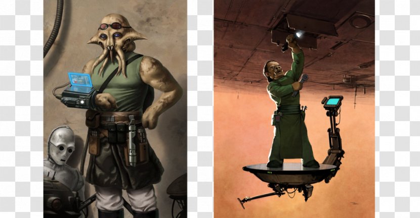 Anakin Skywalker Star Wars Stormtrooper Art Han Solo - Ralph Mcquarrie Transparent PNG